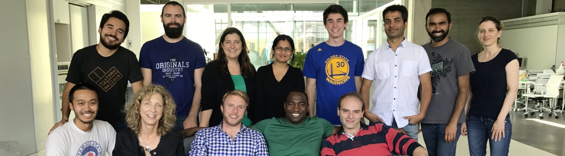The Wootric product team together
